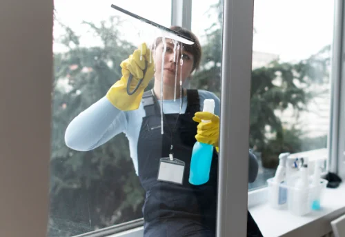 Nettoyage de vitres intérieures et extérieures à Corps-Nuds